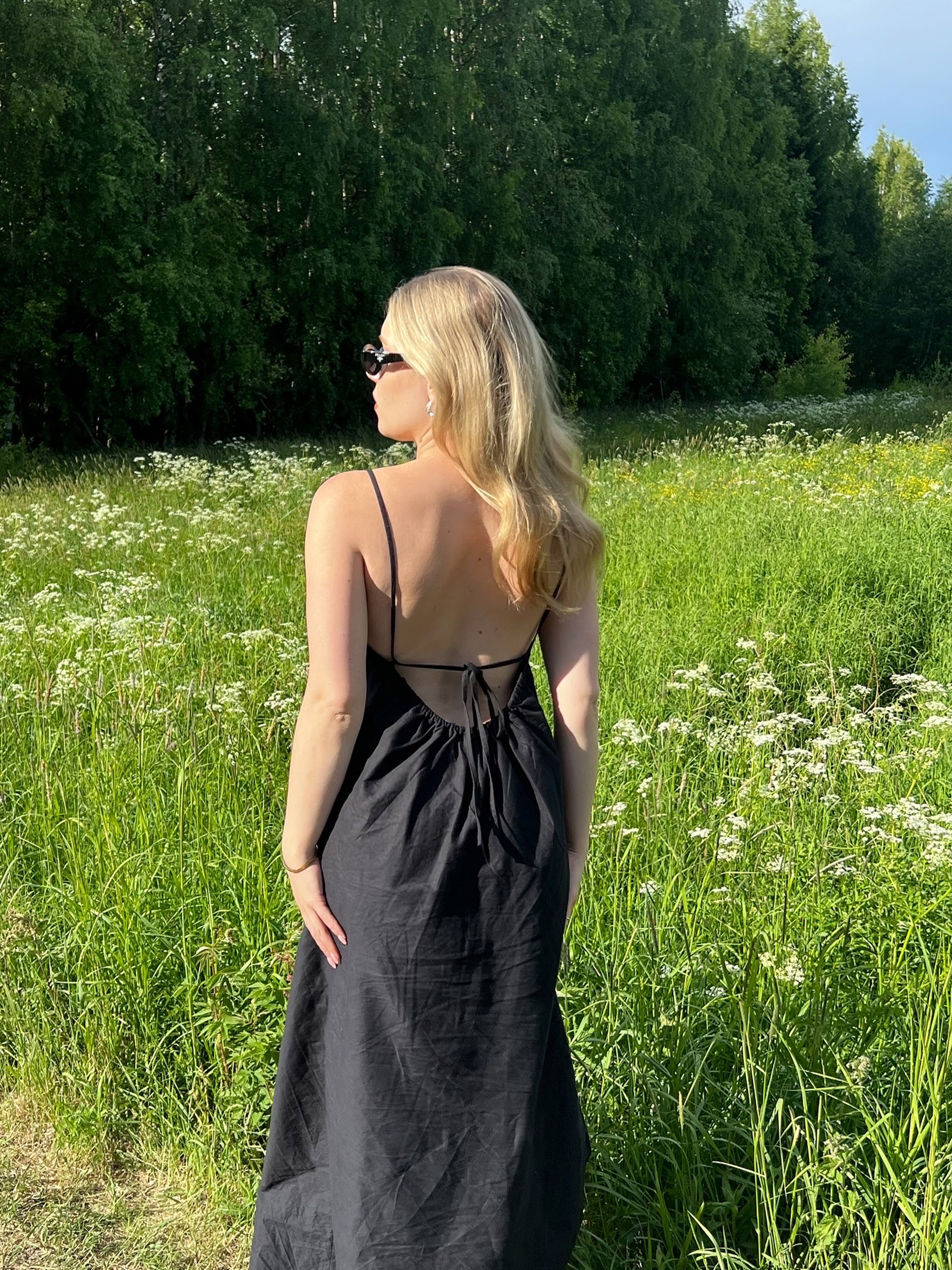 Djerf Avenue Breezy Dress Black